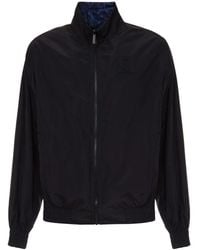 Just Cavalli - Reversible Zip-Up Lightweight Jacket - Lyst