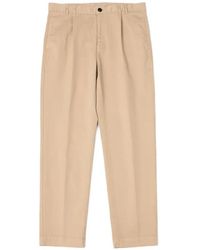 Edmmond Studios - Pleated Twill Trousers - Lyst
