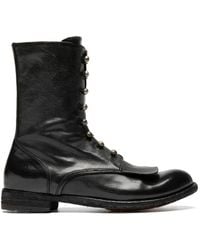 Officine Creative - Lexikon Zip Leather Boots - Lyst