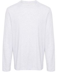 Brunello Cucinelli - Katoenen T-shirt Met Lange Mouwen - Lyst