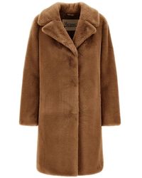 Herno - Alpaca Jacket With Fringing - Lyst