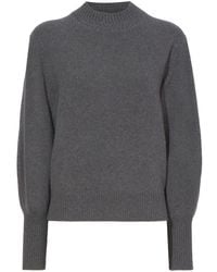 Proenza Schouler - Ribbed-knit Balloon-sleeves Jumper - Lyst