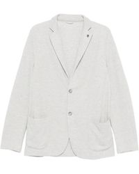 Gran Sasso - Linen-Cotton Jacket - Lyst