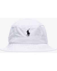 Polo Ralph Lauren - Loft Logo-embroidered Bucket Hat - Lyst