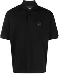 Neil Barrett - Logo-appliqué Piqué Polo Shirt - Lyst
