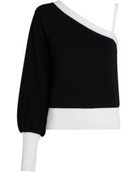 Karl Lagerfeld - Jersey Essentials con hombro descubierto - Lyst