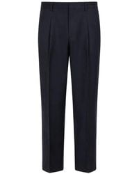 Costumein - Vincent Dallas Pleated Straight-Leg Trousers - Lyst