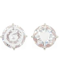 MM6 by Maison Margiela - Swirl Heart-Patterned Stud Earrings - Lyst