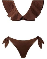 SOFIA ERHAN - Bikini Con Ruches - Lyst