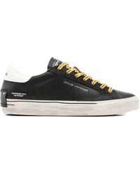 Crime London - Leather Sneakers - Lyst