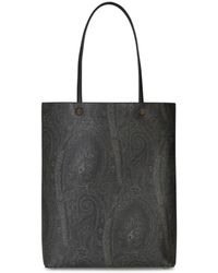 Etro - Paisley-Print Open-Top Tote Bag - Lyst
