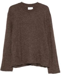 Diana Studio - Brushed-Knit Crew-Neck Sweater - Lyst