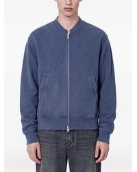 Our Legacy - Relic Plum Star Zip-Up Ribbed-Trim Jacket - Lyst