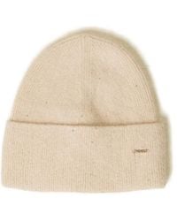 Twinset - Logo-Plaqe Beanie Hat - Lyst