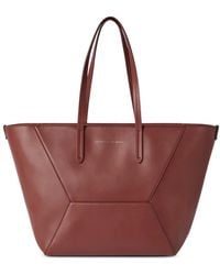 Brunello Cucinelli - Leather Shopping Bag - Lyst