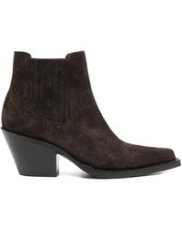 Paris Texas - Pointed Suede Boots - Lyst