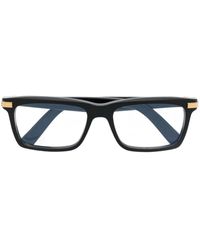 Cartier - Lunettes De Vue À Monture Rectangulaire - Lyst