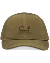 C.P. Company - Chrome-R Logo Cap - Lyst