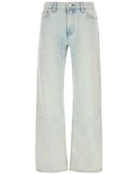 Calvin Klein - Logo-Patch Straight-Leg Jeans - Lyst