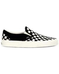 Vans - Baskets Classic À Sequins Et Motif Damier - Lyst