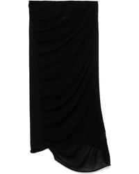 Issey Miyake - Ambiguous Midi Skirt - Lyst