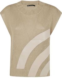 Pierantoniogaspari - Pullover mit Streifendetail - Lyst