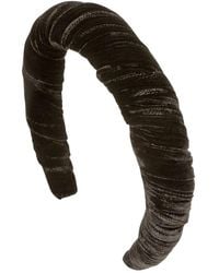Jennifer Behr - Velvet Irene Headband - Lyst