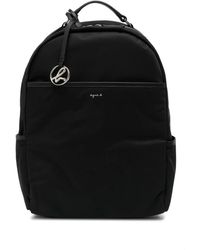 agnès b. - Logo-Charm Zip-Around Backpack - Lyst