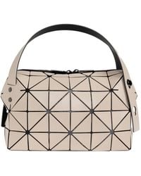 Issey Miyake - Small Boston Geometric-Pattern Tote Bag - Lyst
