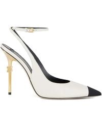 Elisabetta Franchi - 105Mm Falcon Slingback Pumps - Lyst