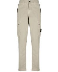 Stone Island - Cotton Trouser - Lyst