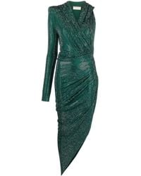 Alexandre Vauthier - Rhinestone-embellished Hooded Dress - Lyst
