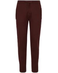 Dolce & Gabbana - Logo-Plaque Knitted Track Pants - Lyst