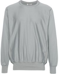 AURALEE - Crew-neck Cotton Sweatshirt - Lyst