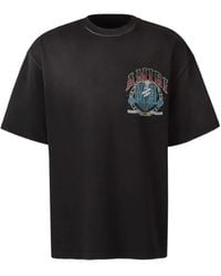 Amiri - Crystal-Embellished Logo-Print T-Shirt - Lyst