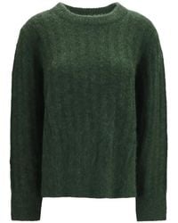 Allude - Pullover Mit Zopfmuster - Lyst