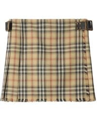 Burberry - Skirts - Lyst