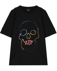 Paul Smith - スカルプリント Tシャツ - Lyst