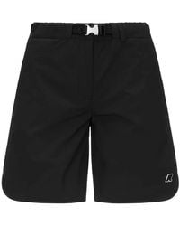 K-Way - Hiky Buckle-Belt Shorts - Lyst