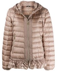 Liu Jo Chaqueta acolchada con dobladillo con volantes - Multicolor