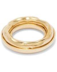 Jil Sander - Logo-Engraved Band Ring - Lyst