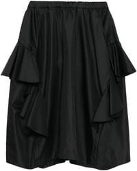 Comme des Garçons - Ruffled Midi Skirt - Lyst