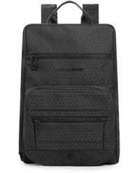 Piquadro - Foldable Expandable Backpack - Lyst