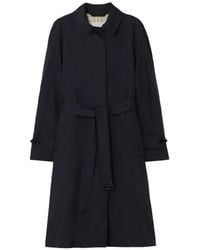 Burberry - Tickhill Lange Nylon Jas Met Ceintuur - Lyst