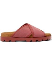 Camper - Brutus Chunky Cross-strap Sandals - Lyst