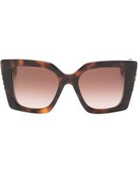 Gucci - Gafas De Sol Con Montura Cuadrada Y Logo - Lyst
