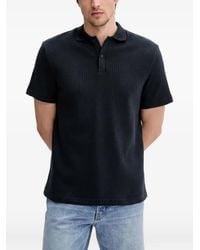 Samsøe & Samsøe - Button Textured Polo Shirt - Lyst