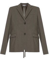 Loewe - Wool Blazer - Lyst