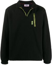 Gcds - Logo Half-Zip Sweatshirt - Lyst