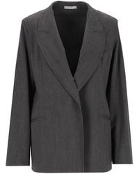 Dusan - Herringbone Blazer - Lyst